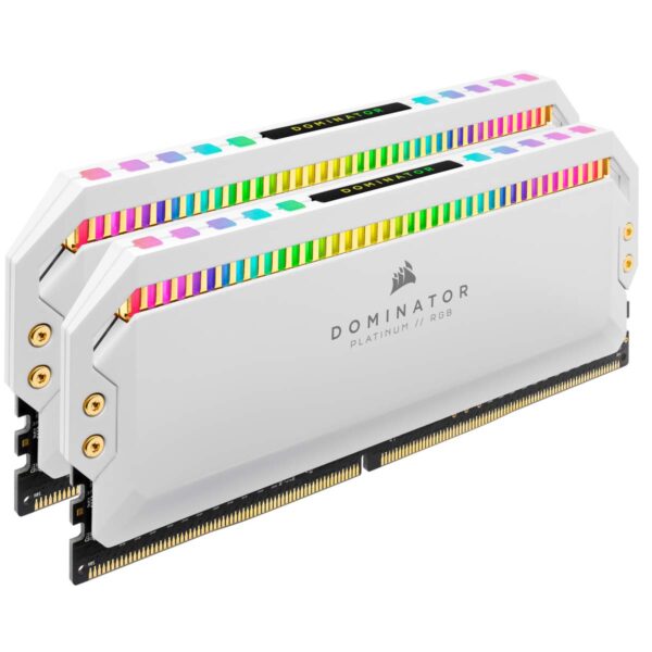 Corsair Dominator Platinum RGB 16GB (2 x 8GB) DDR4 3600MHz C18, LED Lighting RGB Desktop Memory (High Performance, Fast Response Time, 12 Adjustable Capellix RGB LED)2 x 8Gb –...