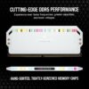 Corsair DOMINATOR PLATINUM RGB DDR5 32GB (2x16GB) 5200MHz C40 Desktop Arbeitsspeicher (Onboard Voltage Control, Patented CORSAIR DHX Cooling, 12 Ultra-Bright CAPELLIX RGB LEDs)...