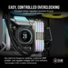 Corsair DOMINATOR PLATINUM RGB DDR5 32GB (2x16GB) 5200MHz C40 Desktop Arbeitsspeicher (Onboard Voltage Control, Patented CORSAIR DHX Cooling, 12 Ultra-Bright CAPELLIX RGB LEDs)...