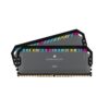 CORSAIR DOMINATOR PLATINUM RGB DDR5 32GB (2x16GB) DDR5 6000MHz CL30 AMD EXPO Intel XMP iCUE Compatible Computer Memory – Grey (CMT32GX5M2B6000Z30K)