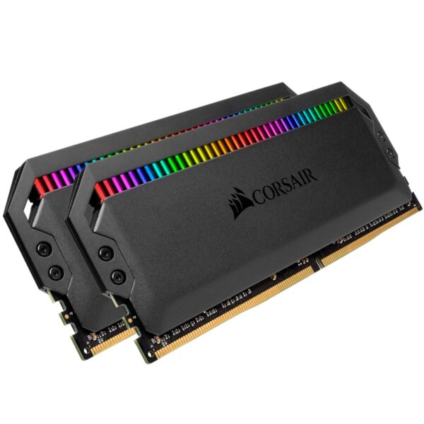 Corsair Dominator Platinum RGB Memory Module 16 GB DDR4 3200 MHz - Corsair Dominator Platinum RGB, 16 GB, 2 x 8 GB, DDR4, 3200 MHz, 288-pin DIMM