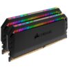 Corsair Dominator Platinum RGB Memory Module 16 GB DDR4 3200 MHz - Corsair Dominator Platinum RGB, 16 GB, 2 x 8 GB, DDR4, 3200 MHz, 288-pin DIMM