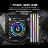 CORSAIR DOMINATOR TITANIUM RGB DDR5 RAM 32GB (2x16GB) DDR5 6600MHz CL32 Intel XMP iCUE Compatible Computer Memory - White (CMP32GX5M2X6600C32W)