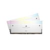 CORSAIR DOMINATOR TITANIUM RGB DDR5 RAM 64GB (2x32GB) DDR5 6600MHz CL32 Intel XMP iCUE Compatible Computer Memory - White (CMP64GX5M2X6600C32W)