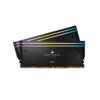 CORSAIR DOMINATOR TITANIUM RGB DDR5 RAM 64GB (2x32GB) DDR5 6600MHz CL32 Intel XMP iCUE Compatible Computer Memory - Black (CMP64GX5M2X6600C32)