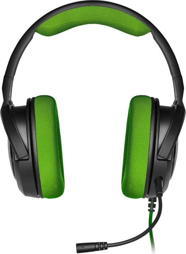 Corsair HS35 Stereo Gaming Headset (50 mm Neodymium luidsprekers, Afneembare unidirectionele microfoon, Vederlicht design, voor PC, XBOXOne, PS4, Nintendo Switch en mobiele...
