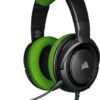Corsair HS35 Stereo Gaming Headset (50 mm Neodymium luidsprekers, Afneembare unidirectionele microfoon, Vederlicht design, voor PC, XBOXOne, PS4, Nintendo Switch en mobiele...
