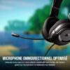 CORSAIR HS35 v2 Multiplatform Bedrade Gamingheadset – Flexibele Omnidirectionele Microfoon – Universele 3,5 mm-Aansluiting – PC, Mac, PS5, PS4, Xbox, Nintendo Switch, Mobiel –...