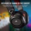 CORSAIR HS35 v2 Multiplatform Bedrade Gamingheadset – Flexibele Omnidirectionele Microfoon – Universele 3,5 mm-Aansluiting – PC, Mac, PS5, PS4, Xbox, Nintendo Switch, Mobiel –...