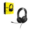 CORSAIR HS35 v2 Multiplatform Bedrade Gamingheadset – Flexibele Omnidirectionele Microfoon – Universele 3,5 mm-Aansluiting – PC, Mac, PS5, PS4, Xbox, Nintendo Switch, Mobiel –...