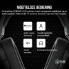 Corsair HS55 SURROUND Gamingheadset (Kunstlederen oorschelpen van traagschuim, Dolby Audio 7.1 surround sound op PC en Mac, Omnidirectionele microfoon, Multi-platform...