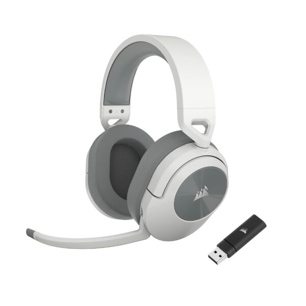 Corsair HS55 SURROUND Gamingheadset (Kunstlederen oorschelpen van traagschuim, Dolby Audio 7.1 surround sound op PC en Mac, Omnidirectionele microfoon, Multi-platform...