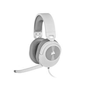Corsair HS55 SURROUND Gamingheadset (Kunstlederen oorschelpen van traagschuim, Dolby Audio 7.1 surround sound op PC en Mac, Omnidirectionele microfoon, Multi-platform...