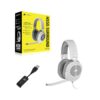 Corsair HS55 SURROUND Gamingheadset (Kunstlederen oorschelpen van traagschuim, Dolby Audio 7.1 surround sound op PC en Mac, Omnidirectionele microfoon, Multi-platform...