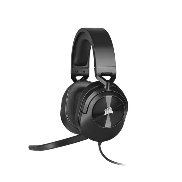 Corsair HS55 SURROUND Gamingheadset (Kunstlederen oorschelpen van traagschuim, Dolby Audio 7.1 surround sound op PC en Mac, Omnidirectionele microfoon, Multi-platform...