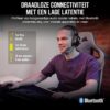 Corsair HS55 WIRELESS CORE Gaming-Headset - 2,4 Ghz Draadloos, Bluetooth bereik tot 15 meter, Lichtgewicht Constructie, Tempest 3D AudioTech Ondersteuning op PS5,...