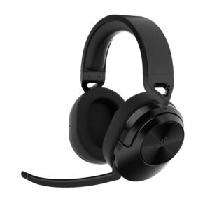 Corsair HS55 WIRELESS CORE Gaming-Headset - 2,4 Ghz Draadloos, Bluetooth bereik tot 15 meter, Lichtgewicht Constructie, Tempest 3D AudioTech Ondersteuning op PS5,...