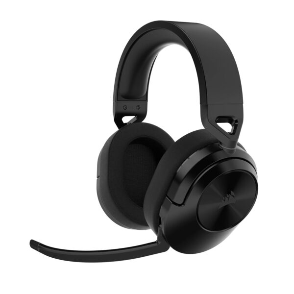 Corsair HS55 WIRELESS CORE Gaming-Headset - 2,4 Ghz Draadloos, Bluetooth bereik tot 15 meter, Lichtgewicht Constructie, Tempest 3D AudioTech Ondersteuning op PS5,...