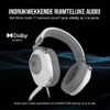 Corsair HS65 SURROUND Gamingheadset (Kunstlederen Oorschelpen van Traagschuim, Dolby Audio 7.1 Surround Sound op PC en Mac, SonarWorks SoundID, Compatibiliteit met Meerdere...