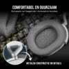 Corsair HS65 SURROUND Gamingheadset (Kunstlederen Oorschelpen van Traagschuim, Dolby Audio 7.1 Surround Sound op PC en Mac, SonarWorks SoundID, Compatibiliteit met Meerdere...