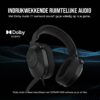 Corsair HS65 SURROUND Gamingheadset (Kunstlederen Oorschelpen van Traagschuim, Dolby Audio 7.1 Surround Sound op PC en Mac, SonarWorks SoundID, Compatibiliteit met Meerdere...