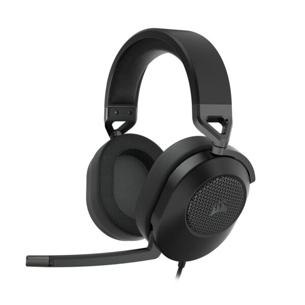 Corsair HS65 SURROUND Gamingheadset (Kunstlederen Oorschelpen van Traagschuim, Dolby Audio 7.1 Surround Sound op PC en Mac, SonarWorks SoundID, Compatibiliteit met Meerdere...