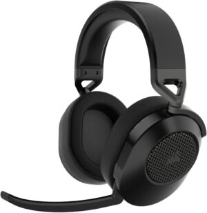 Corsair HS65 WIRELESS Gaming Headset - 2,4 GHz Draadloze of Bluetooth-Verbinding met een Lage Latentie, Dolby® Audio 7.1 Surround Sound, Lichtgewicht, Omnidirectionele Microfoon...