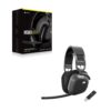 CORSAIR HS80 MAX WIRELESS Multiplatform Gaming Headset met Bluetooth – Dolby Atmos – Microfoon van Uitzendkwaliteit – iCUE Compatibel – PC, Mac, PS5, PS4, Mobiel – Staalgrijs