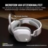 CORSAIR HS80 MAX WIRELESS Multiplatform Gaming Headset met Bluetooth - Dolby Atmos - Microfoon van Uitzendkwaliteit - iCUE Compatibel - PC, Mac, PS5, PS4, Mobiel - Wit