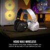 CORSAIR HS80 MAX WIRELESS Multiplatform Gaming Headset met Bluetooth – Dolby Atmos – Microfoon van Uitzendkwaliteit – iCUE Compatibel – PC, Mac, PS5, PS4, Mobiel – Staalgrijs
