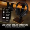 CORSAIR HS80 MAX WIRELESS Multiplatform Gaming Headset met Bluetooth – Dolby Atmos – Microfoon van Uitzendkwaliteit – iCUE Compatibel – PC, Mac, PS5, PS4, Mobiel – Staalgrijs