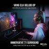 Corsair HS80 RGB USB Premium Gamingheadset met Dolby 7.1 Surround Sound (Microfoon van Uitzendkwaliteit, Oorschelpen van Traagschuim, Hifi-Geluid, Robuuste Constructie) Wit