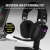 Corsair HS80 RGB USB Premium Gamingheadset met Dolby 7.1 Surround Sound (Microfoon van Uitzendkwaliteit, Oorschelpen van Traagschuim, Hifi-Geluid, Robuuste Constructie) Wit