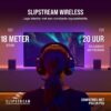 Corsair HS80 RGB WIRELESS Hoogwaardige Gamingheadset met Ruimtelijke Audio (Lage Latentie, Omnidirectionele Microfoon, Batterijduur van wel 20 uur, Draadloze compatibiliteit met...