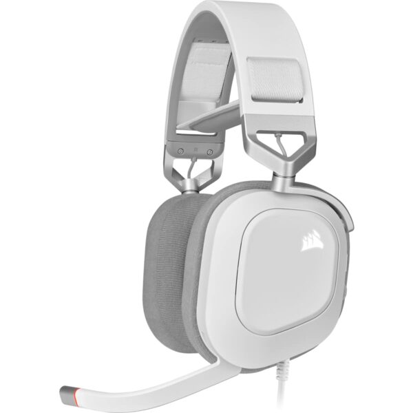 Corsair HS80 RGB WIRELESS Hoogwaardige Gamingheadset met Ruimtelijke Audio (Lage Latentie, Omnidirectionele Microfoon, Batterijduur van wel 20 uur, Draadloze compatibiliteit met...