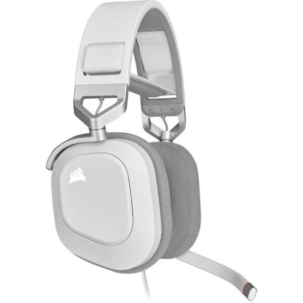 Corsair HS80 RGB WIRELESS Hoogwaardige Gamingheadset met Ruimtelijke Audio (Lage Latentie, Omnidirectionele Microfoon, Batterijduur van wel 20 uur, Draadloze compatibiliteit met...