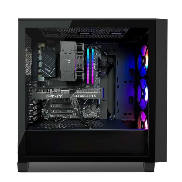 Corsair iCUE Gaming PC, AMD 4070, MSI GeForce RTX 4070 12GB, Corsair 3000D Airflow RGB, MSI B550M Pro WiFi, Corsair Vengeance Pro SL 2x8GB DDR4 3600 SSD 1TB - Windows 11 Pro