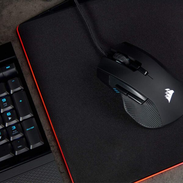 Corsair Ironclaw Rgb, Fps/Moba Gaming Mouse, Black, Backlit Rgb Led, 18000 Dpi, Optical