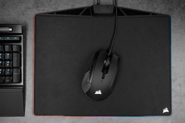 Corsair Ironclaw Rgb, Fps/Moba Gaming Mouse, Black, Backlit Rgb Led, 18000 Dpi, Optical
