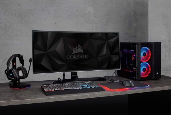 Corsair Ironclaw Rgb, Fps/Moba Gaming Mouse, Black, Backlit Rgb Led, 18000 Dpi, Optical
