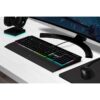 Corsair K55 RGB PRO XT Wired Membrane Gaming Keyboard (Dynamic RGB Backlit, 6 Macro Keys with Elgato Software Integration, IP42 Dust and Splash Waterproof) QWERTZ, Black
