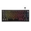 CORSAIR K65 PLUS WIRELESS 75% RGB Hot-Swappable Mechanical Gaming Keyboard – Pre-lubricated Tactile CORSAIR MLX Fusion Switches – Two Layers Noise Reduction – PBT Keycaps –...
