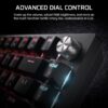 CORSAIR K65 PLUS WIRELESS 75% RGB Hot-Swappable Mechanical Gaming Keyboard – Pre-lubricated Tactile CORSAIR MLX Fusion Switches – Two Layers Noise Reduction – PBT Keycaps –...
