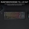 CORSAIR K70 CORE TKL RGB Tenkeyless Mechanical Gaming Keyboard – Pre-Lubricated CORSAIR MLX Red v2-Linear Switches – SOCD – Noise Reduction – ABS Double-Shot Keycaps – QWERTY NA...