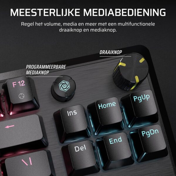 CORSAIR K70 CORE TKL RGB Tenkeyless Mechanical Gaming Keyboard – Pre-Lubricated CORSAIR MLX Red v2-Linear Switches – SOCD – Noise Reduction – ABS Double-Shot Keycaps – QWERTY NA...