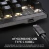 CORSAIR K70 CORE TKL RGB Tenkeyless Mechanical Gaming Keyboard – Pre-Lubricated CORSAIR MLX Red v2-Linear Switches – SOCD – Noise Reduction – ABS Double-Shot Keycaps – QWERTY NA...