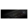 Corsair K70 Core TKL RGB Tenkeyless Mechanical Gaming Keyboard, MLX Red V2, Pre-Lubricated, Acoustic Cushioning, ABS Covers, QWERTY ES - Black