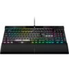 CORSAIR K70 MAX RGB Mechanical Gaming Keyboard, Wired, MGX Switches, Adjustable PBT Double Shot Keycaps, Compatible with iCUE - PC, PS5, PS4, Xbox - QWERTZ DE - Steel Grey