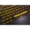 CORSAIR K70 MAX RGB Mechanical Gaming Keyboard, Wired, MGX Switches, Adjustable PBT Double Shot Keycaps, Compatible with iCUE - PC, PS5, PS4, Xbox - QWERTZ DE - Steel Grey