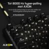 CORSAIR K70 PRO TKL RGB Magnetic-Mechanical Wired Gaming Keyboard – Lubricated with MGX Hyperdrive Adjustable Switches, SOCD and Rapid Trigger, ABS Double-Shot, 8000Hz, QWERTY...